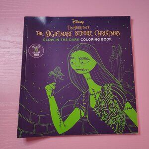 Nightmare Before Christmas Glow in the Dark Coloring Book
